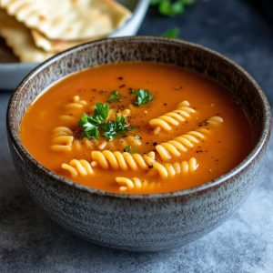 Zupa pomidorowa z makaronem